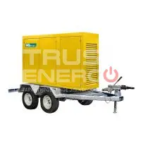 Дизельный генератор MitsuDiesel МД ЭД-16С-Т400-1РПМ29 в погодозащитном кожухе на шасси