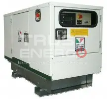 Дизельный генератор Lister Petter LWX 27 3 фазы в кожухе