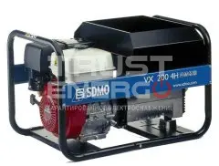 Сварочный генератор SDMO VX 220/7,5 H-C Открытая на раме Honda GX390 trustenergo.ru Сварочный генератор SDMO VX 220/7,5 H-C Открытая на раме Honda GX390 trustenergo.ru